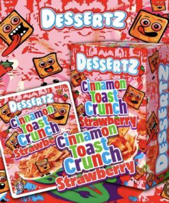 Dessertz Cinnamon ToastCrunch Strawberry, Dessertz,Dessertz Bud, Dessertz Near Me,Dessertz Brand Website