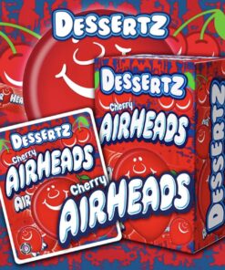 Dessertz Cherry Airheads, Dessertz Brand, Dessertz Packs, Dessertz Flavors, Official Dessertz