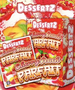 Dessertz Cherry Peach Parfait, Dessertz Official,Dessertz 3.5 Packs,dessertz weed review,Dessertz Near Me