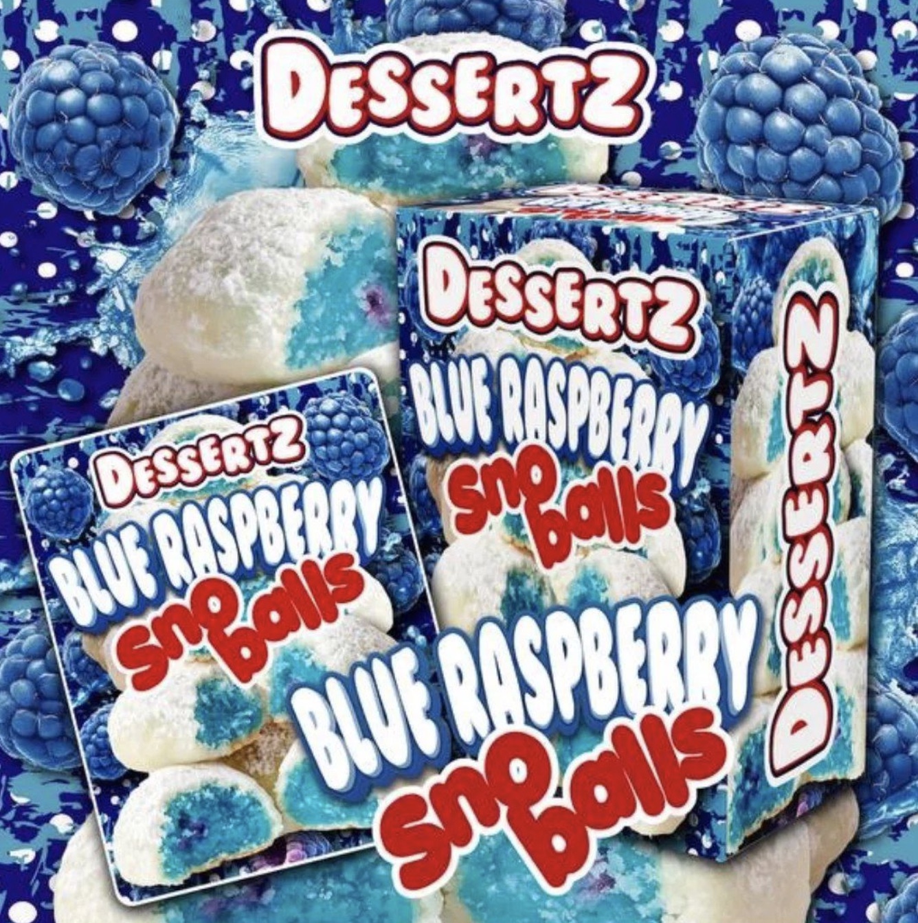 Dessertz BlueRaspberry Snoballs, Dessertz Weed,Dessertz Official, Dessertz Brand Website, Dessertz Weed Review